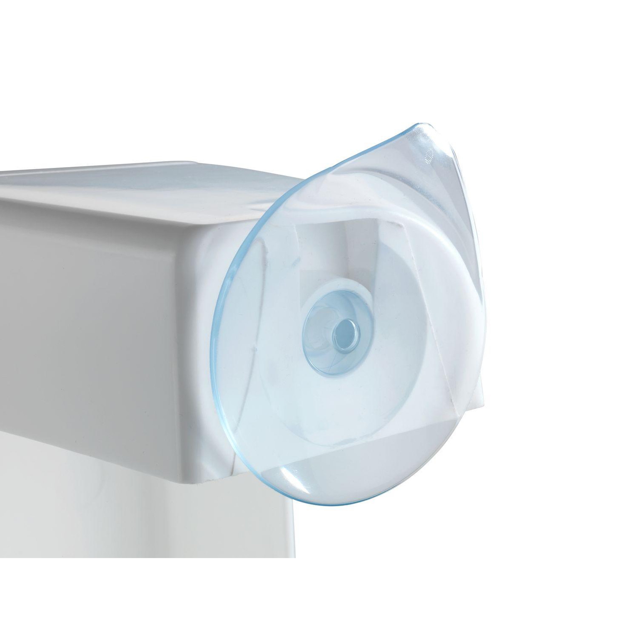 Voir la diapositive 4 : Wenko Tabouret pour baignoire secura - pieds antidérapants - blanc
