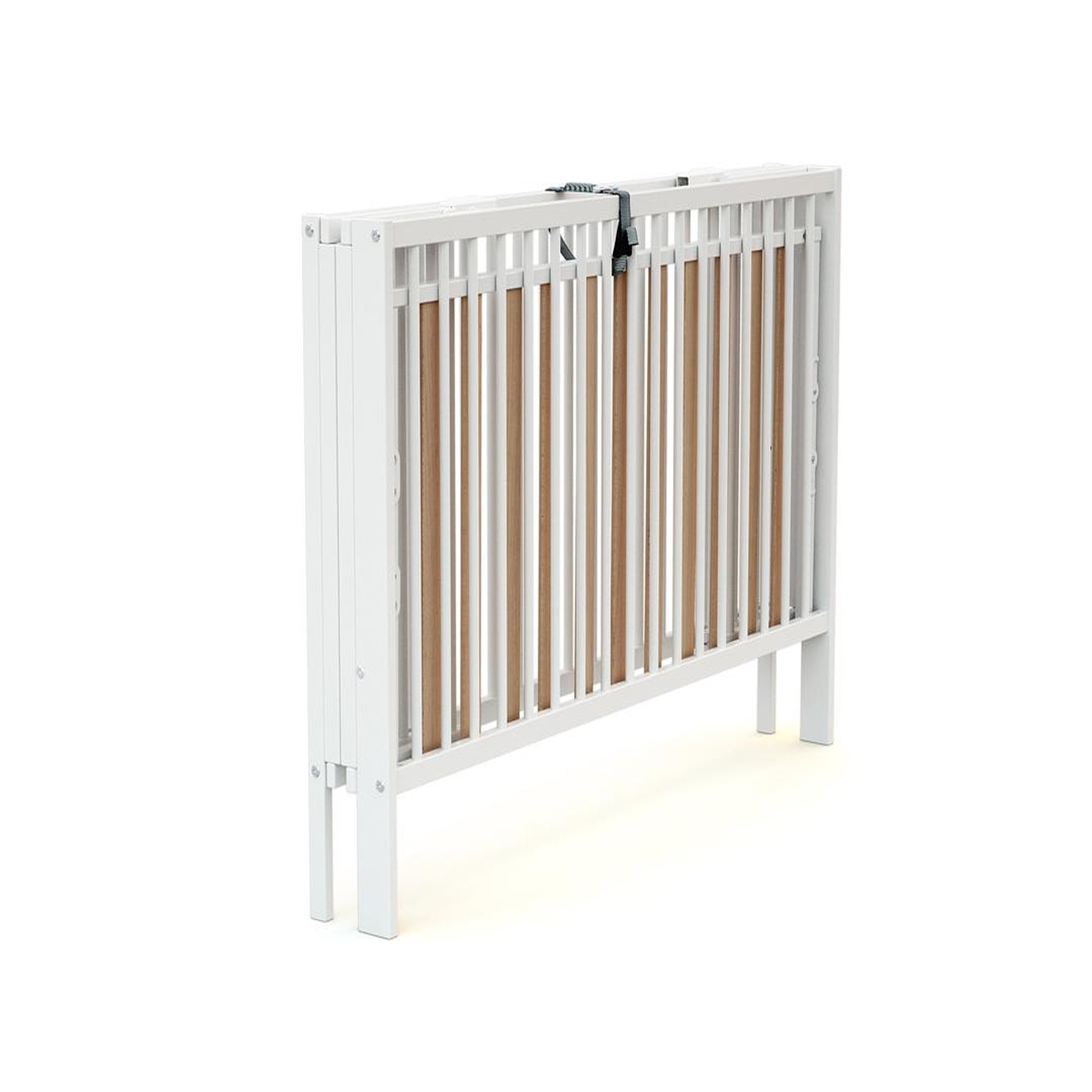 Voir la diapositive 2 : AT4 Lit bébé pliant ESSENTIEL en bois