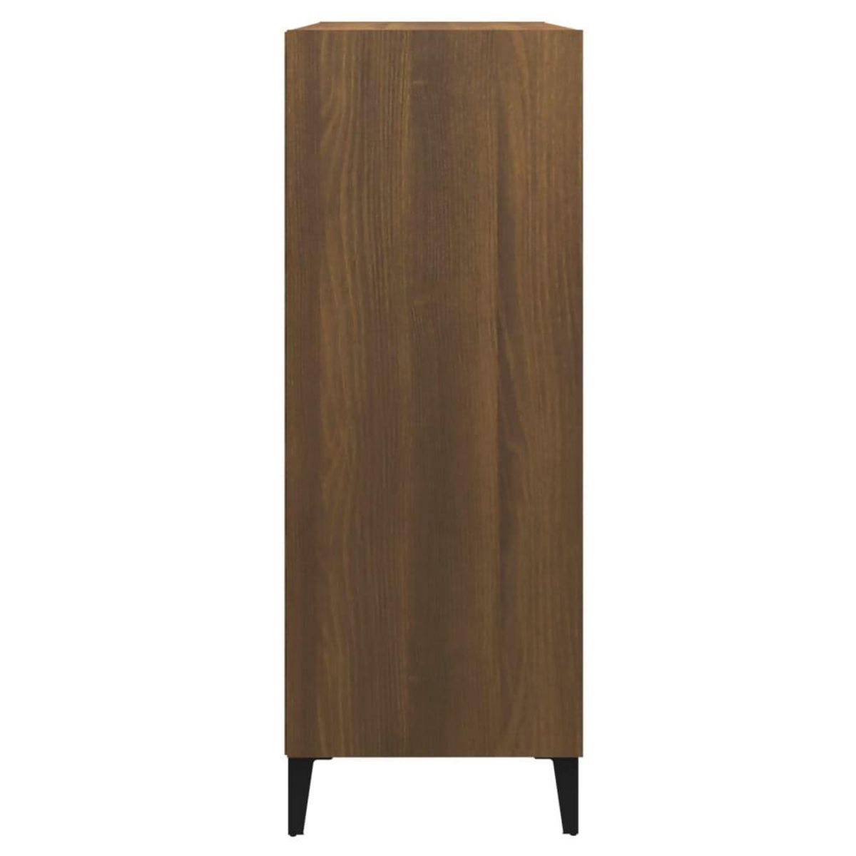 VIDAXL Buffet Chene marron 69,5x32,5x90 cm Bois d'ingenierie