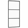 Voir la diapositive 4 : VIDAXL Porte coulissante avec kit de quincaillerie 76x205 cm Verre ESG