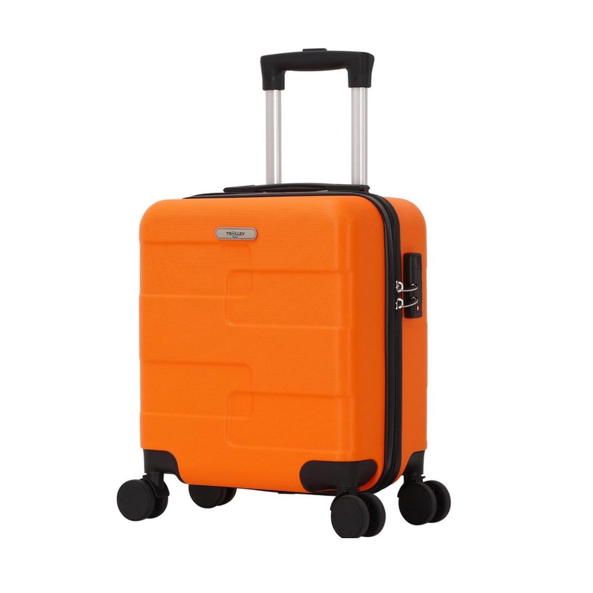 TROLLEY ADC Valise cabine à roulettes orange - val-547