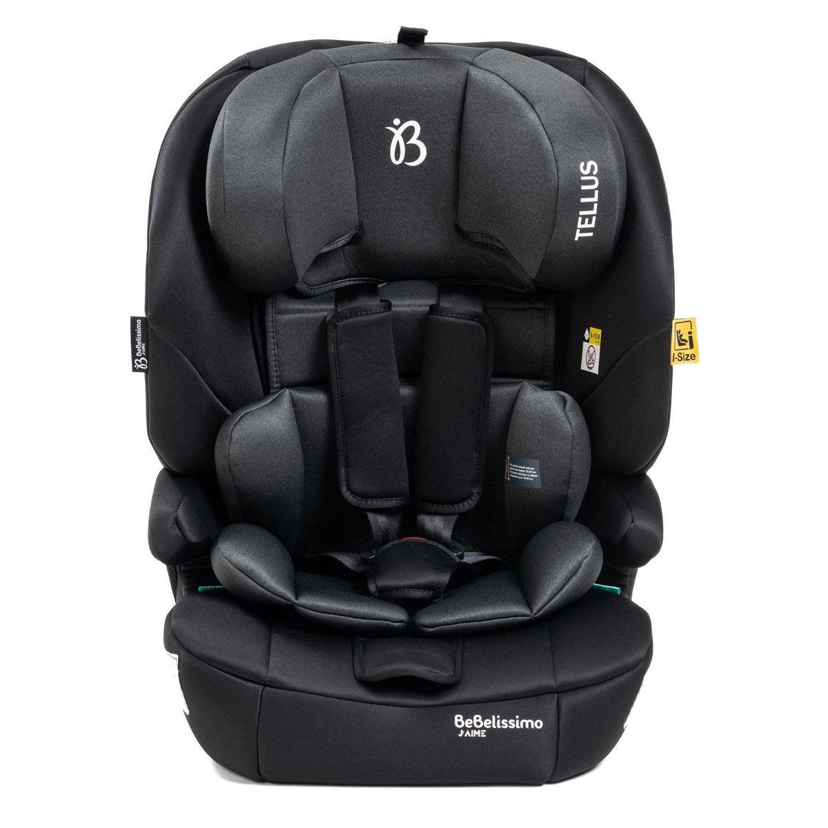 BEBELISSIMO BEBELISSIMO  - Siège auto bébé I-size  - 76 -150cm - Tellus - de 9 à 36 kg, 15 mois à 12 ans -gris