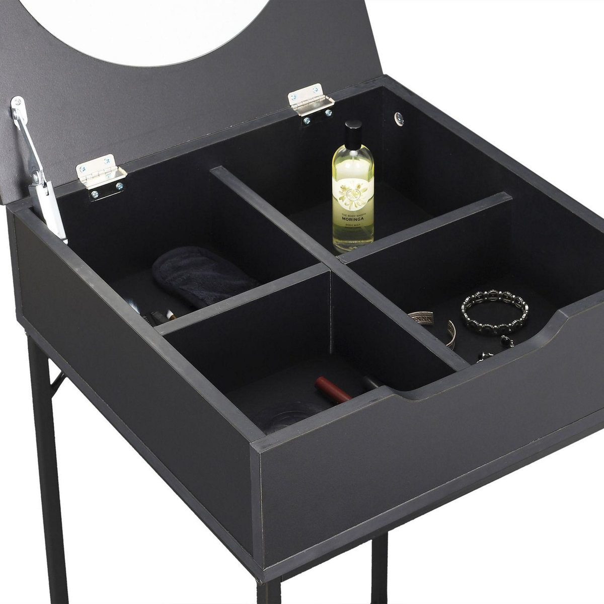 The Home Deco Factory Console design effet bois Abbott