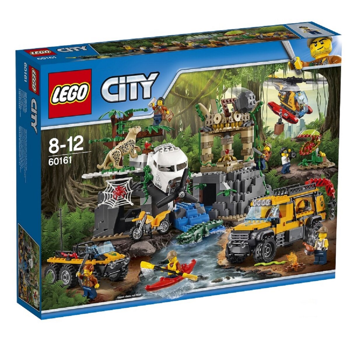 LEGO 60161 City Le site d'exploration de la jungle