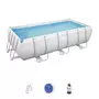 CONCEPT USINE Kit piscine rectangulaire hors sol 4,04x2,01x1 m HAWI