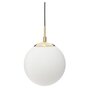 Voir la diapositive 1 : ATMOSPHERA Suspension Design Boule  Dris  20cm Blanc