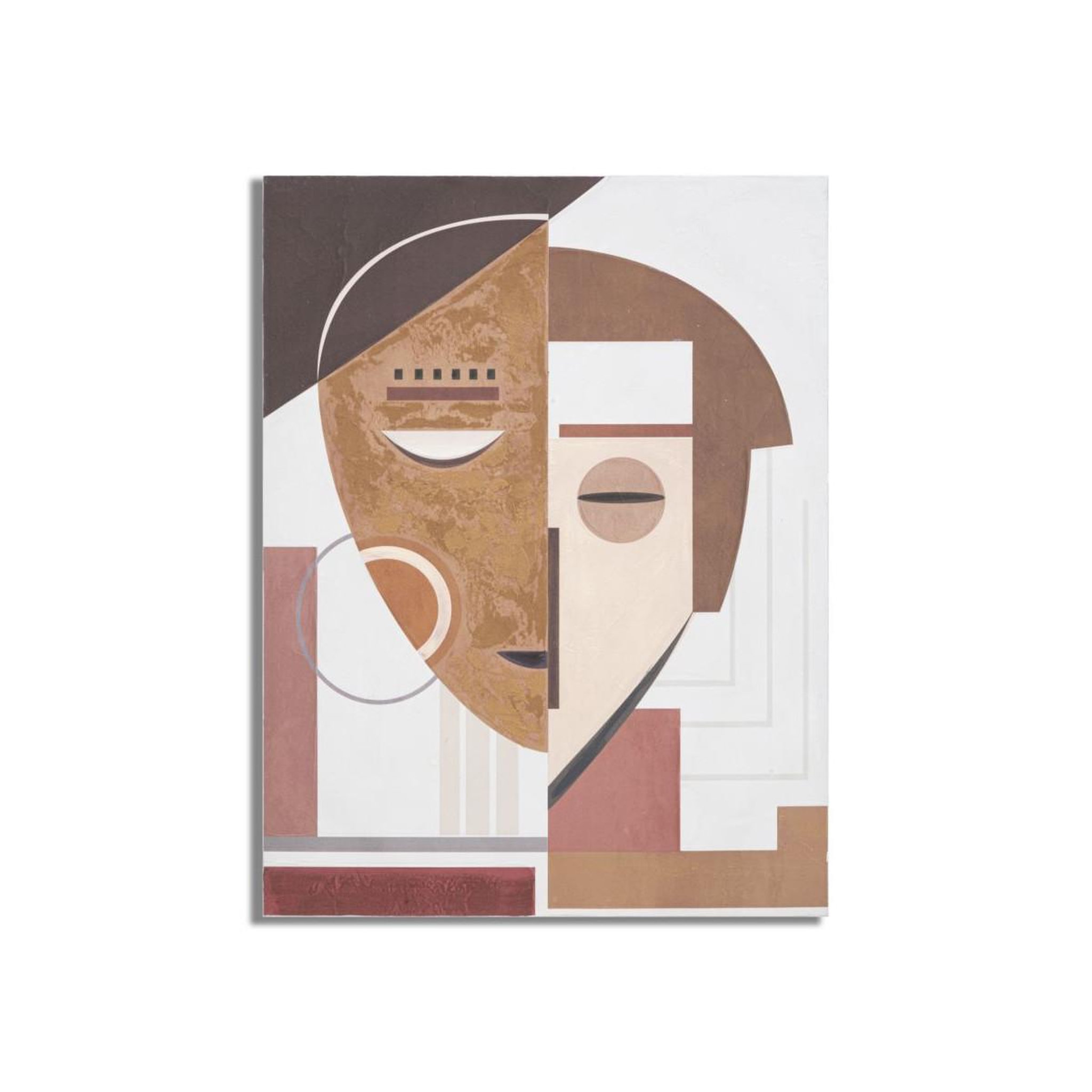 Paris Prix Toile Peinture Déco  Ethnic Face  60x80cm Multicolore