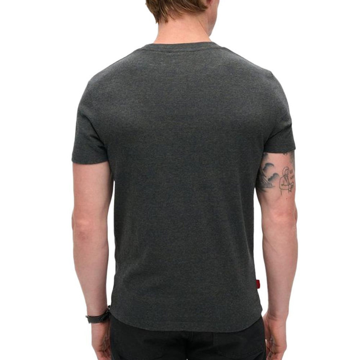 SUPERDRY T-shirt Gris Homme Superdry Vintage LogoR6Ts