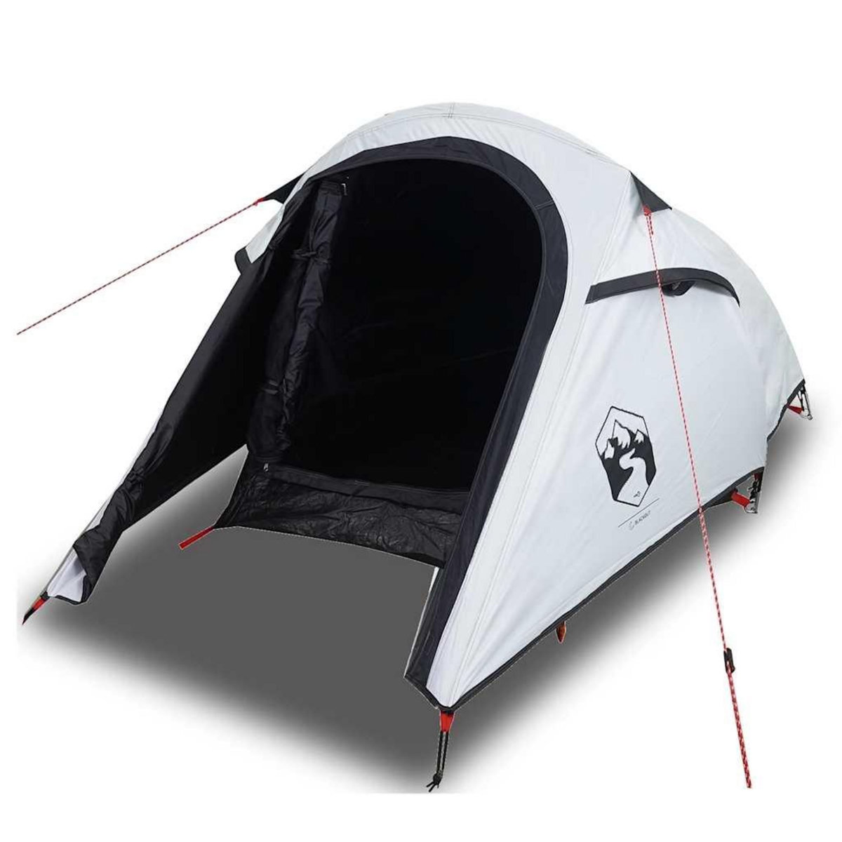 VIDAXL Tente de camping tunnel 2 personnes tissu occultant impermeable