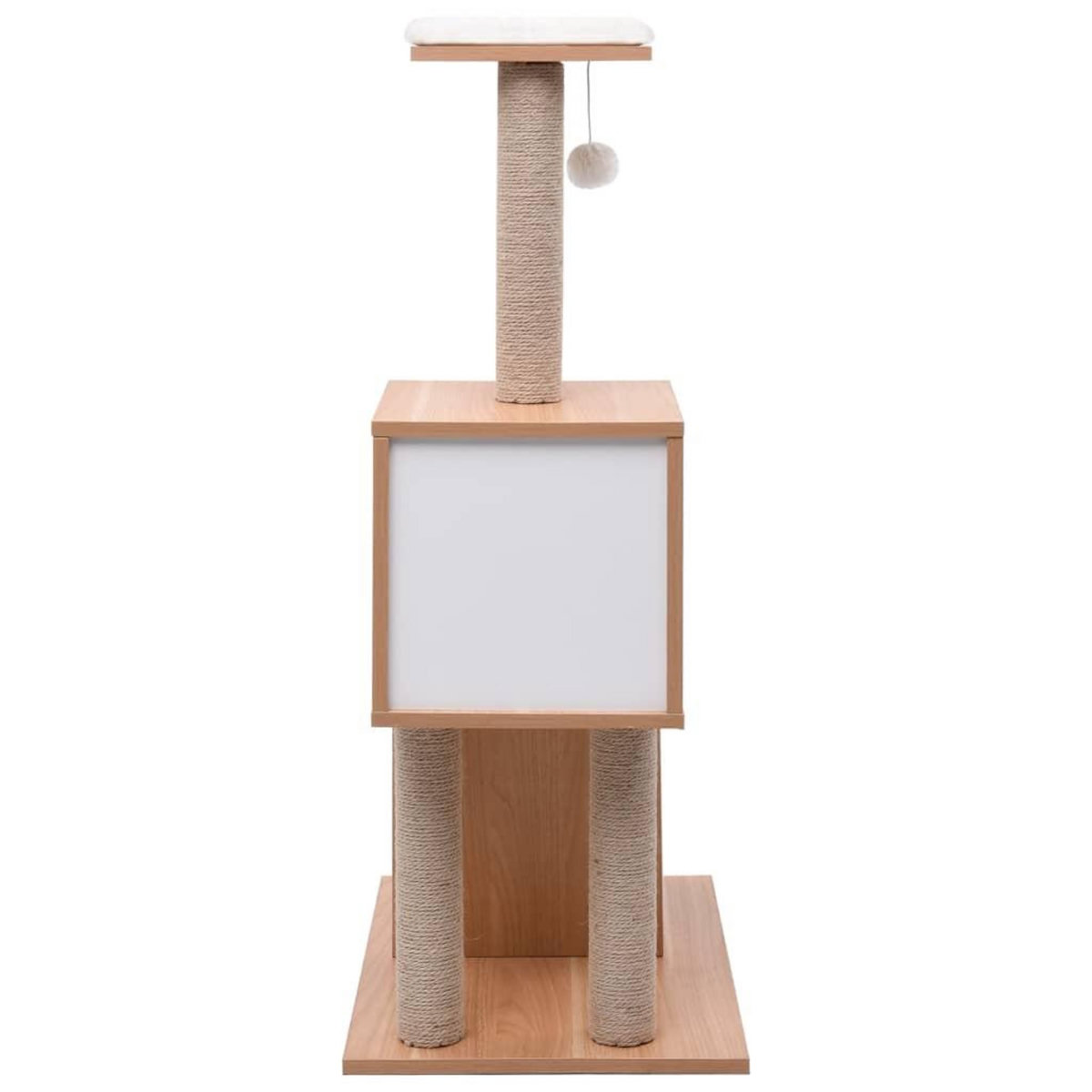 VIDAXL Arbre a chat avec tapis a gratter en sisal 104 cm