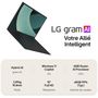 Voir la diapositive 2 : LG Ordinateur portable Gram 15Z80T-G.AU8BF Copilot+