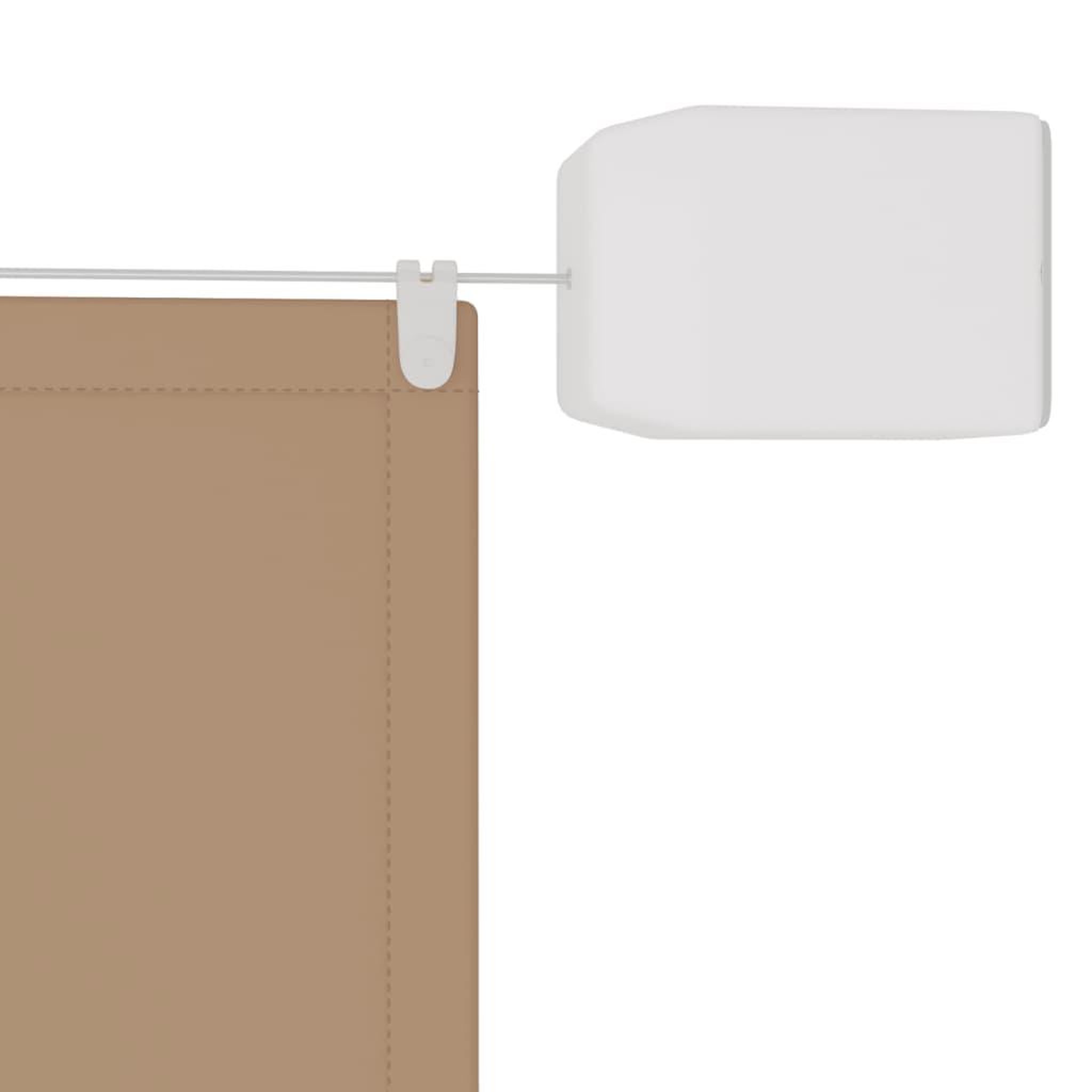 Voir la diapositive 4 : VIDAXL Auvent vertical Taupe 180x360 cm Tissu oxford