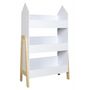 Voir la diapositive 2 : Paris Prix Bibliothèque Enfant Deco  Gabriel  100cm Blanc