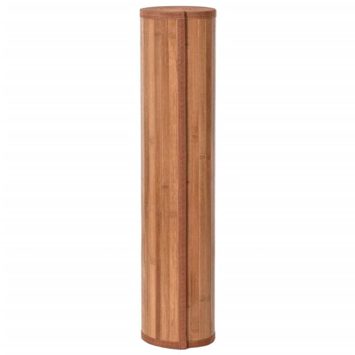 VIDAXL Tapis rectangulaire naturel 80x400 cm bambou