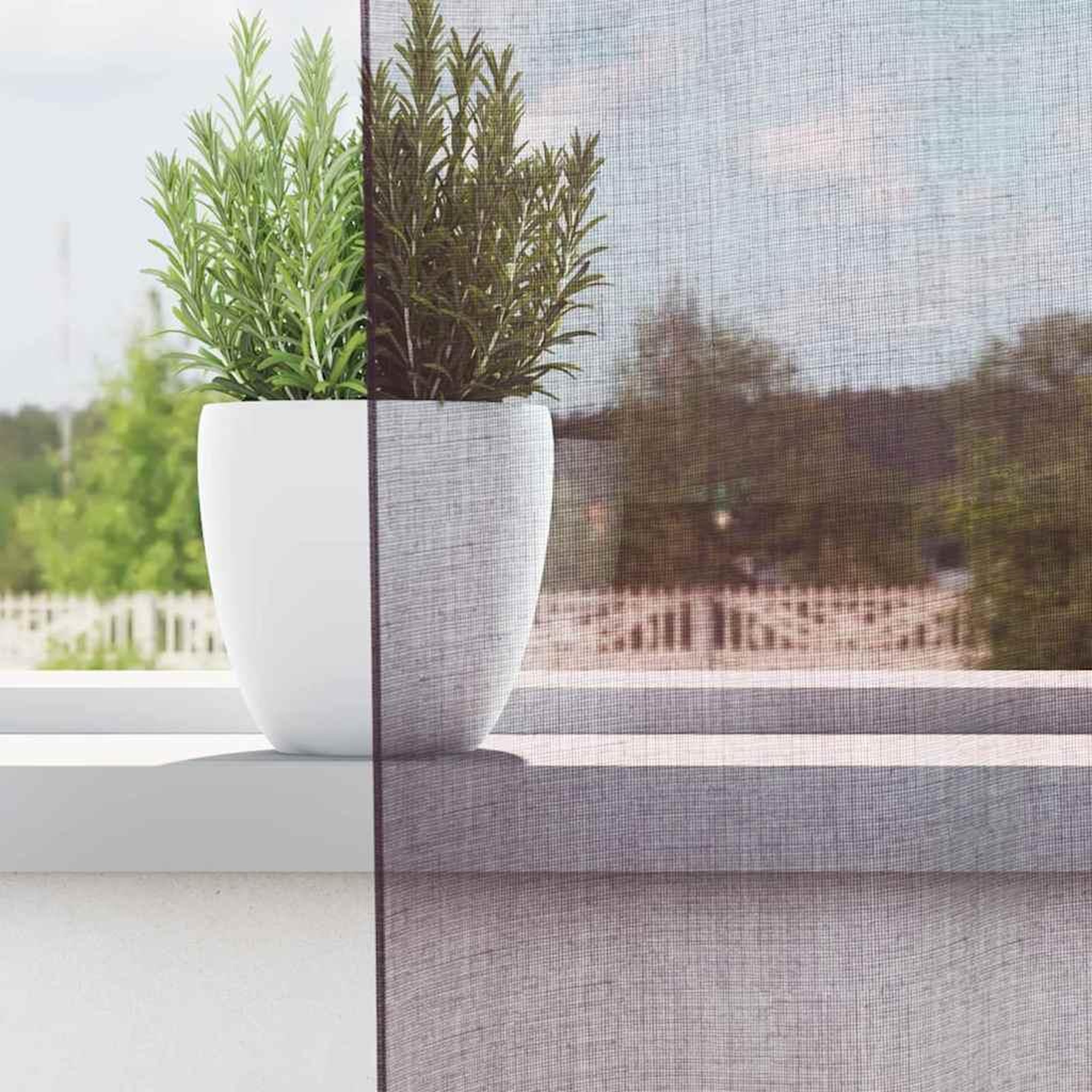 Voir la diapositive 3 : VIDAXL Rideaux en voile avec œillets 2 pcs violet 140x225 cm