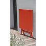 Voir la diapositive 3 : Paris Prix Table de Jardin Pliante  Marius  70cm Orange