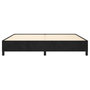 Voir la diapositive 5 : VIDAXL Cadre de lit sans matelas noir 200x200 cm velours