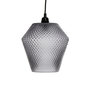 Voir la diapositive 1 : Paris Prix Lampe Suspension en Verre  Nomi  27cm Gris