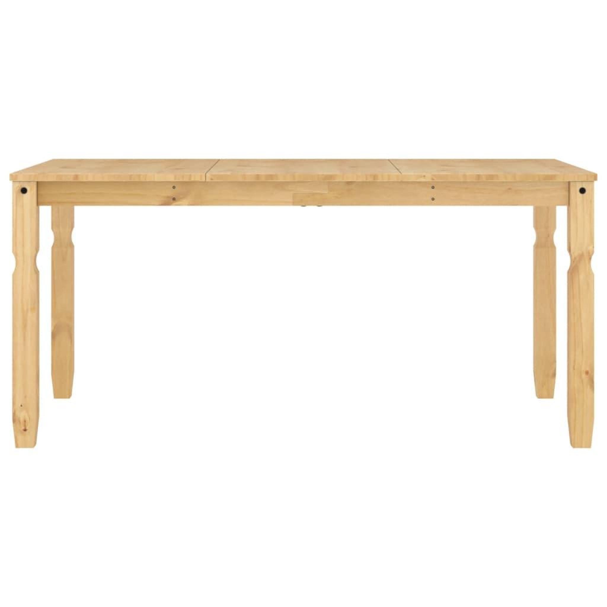 Voir la diapositive 4 : VIDAXL Table a manger  160x80x75 cm bois massif de pin