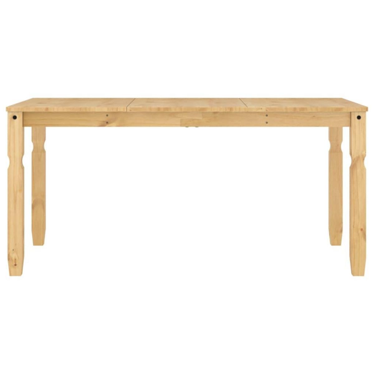 VIDAXL Table a manger  160x80x75 cm bois massif de pin