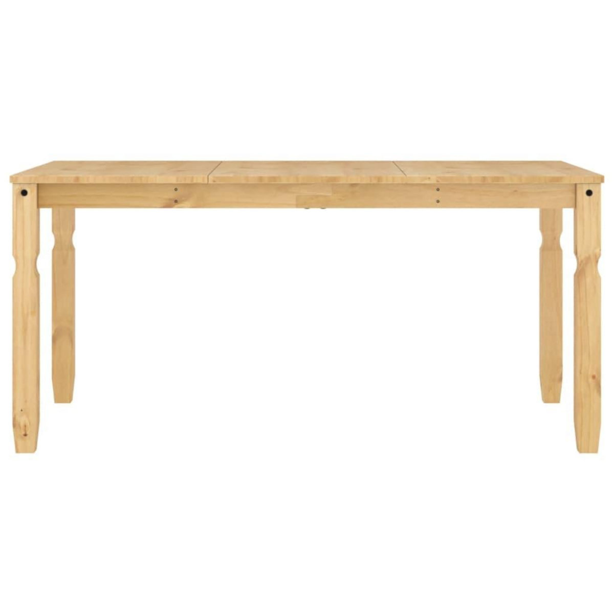 VIDAXL Table a manger  160x80x75 cm bois massif de pin