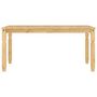 Voir la diapositive 4 : VIDAXL Table a manger  160x80x75 cm bois massif de pin