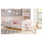 Voir la diapositive 2 : KOBI Lit enfant FALA BAR 160x80 Princesse avec matelas