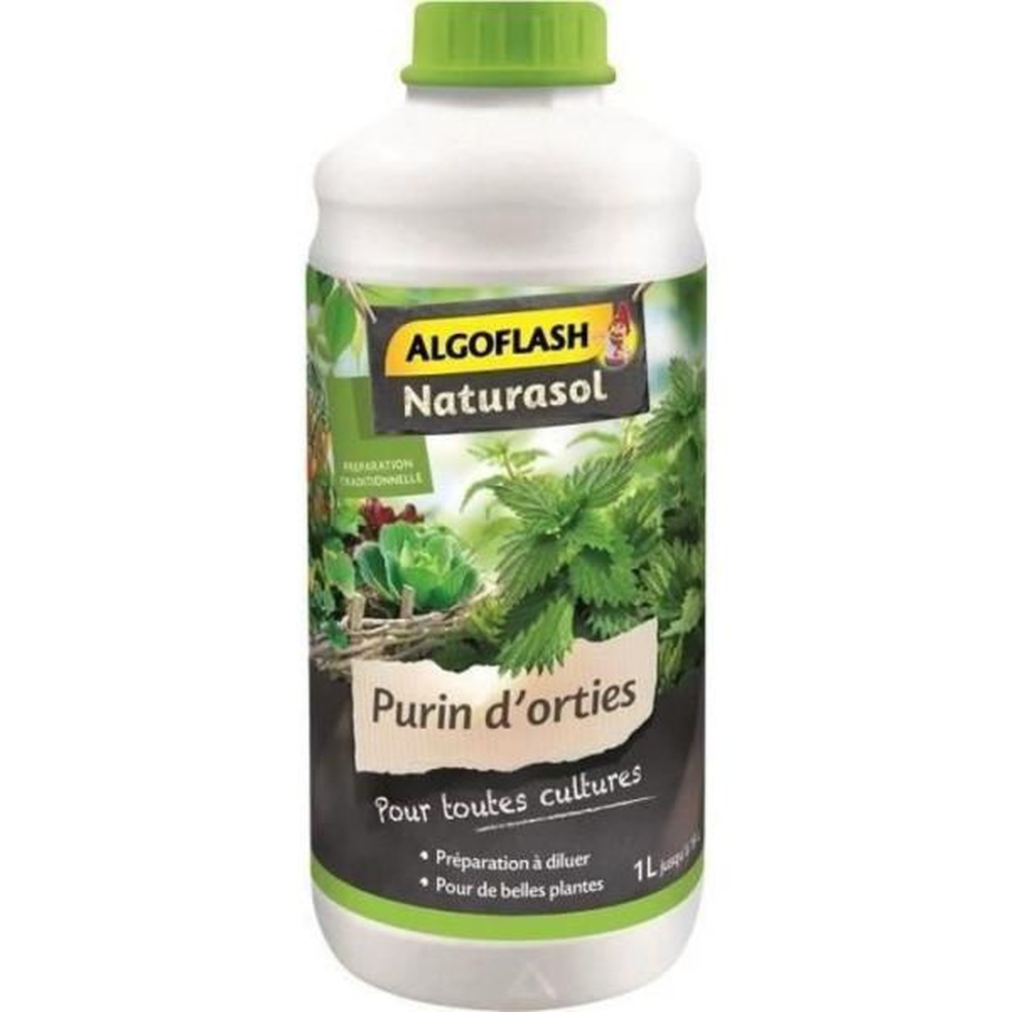 ALGOFLASH NATURASOL Purin d'orties liquide 1 L