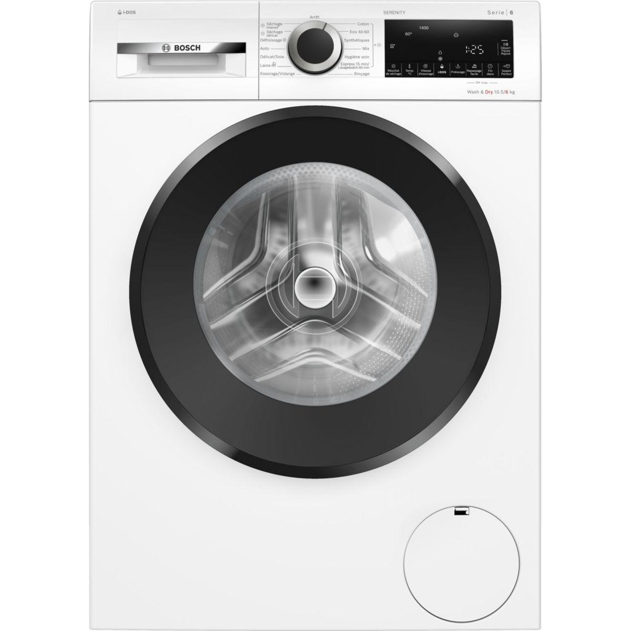 Voir la diapositive 3 : BOSCH Lave linge séchant hublot wng254asfr série 6
