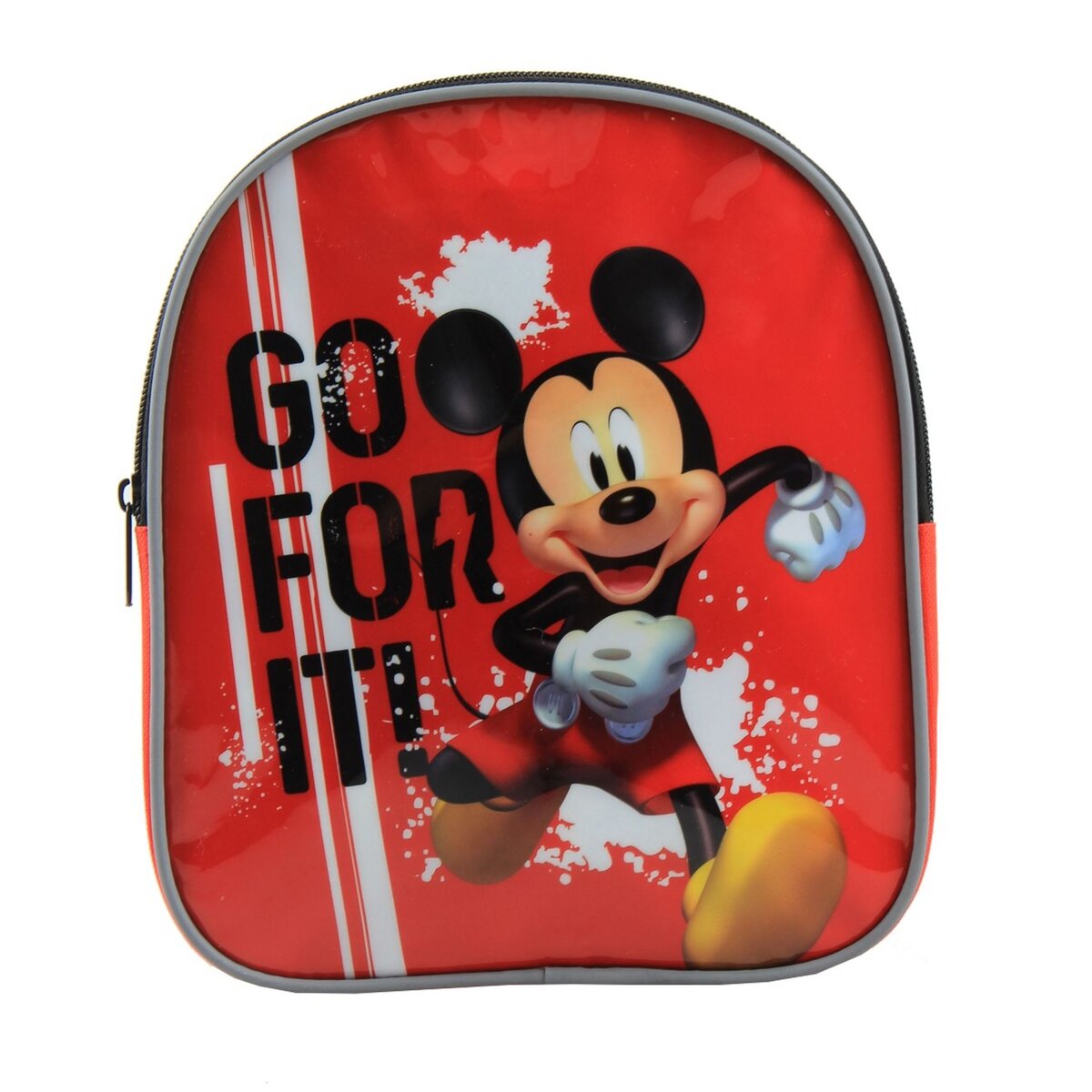 DISNEY Sac maternelle Mickey rouge