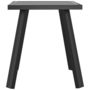 Voir la diapositive 4 : VIDAXL Table de jardin anthracite 34x34x38 cm acier