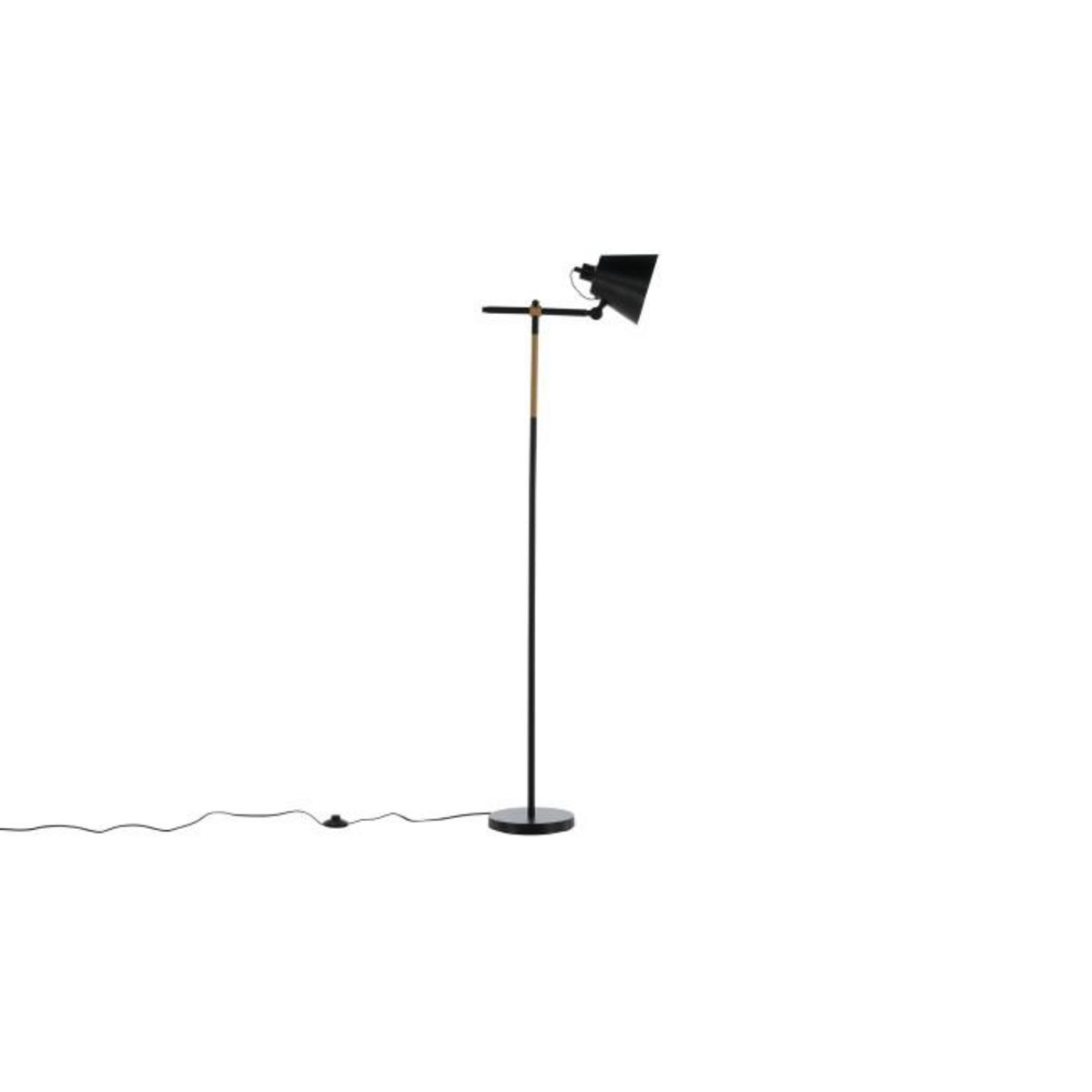 Paris Prix Lampadaire en Métal  Skott  152cm Noir