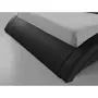 CONCEPT USINE Cadre de lit en PU noir avec LED intégrées 160x200cm PADDINGTON