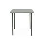 Voir la diapositive 5 : SWEEEK Table de jardin métal 2 places, Amelia 70 x 70cm