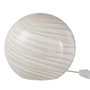 Voir la diapositive 2 : Paris Prix Lampe à Poser Ronde  Dany  20cm Gris