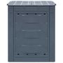 Voir la diapositive 3 : VIDAXL Composteurs de jardin 3 pcs Gris 60x60x73 cm 780 L