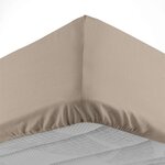 Paris Prix Drap Housse  Jersy  140x190cm Sable