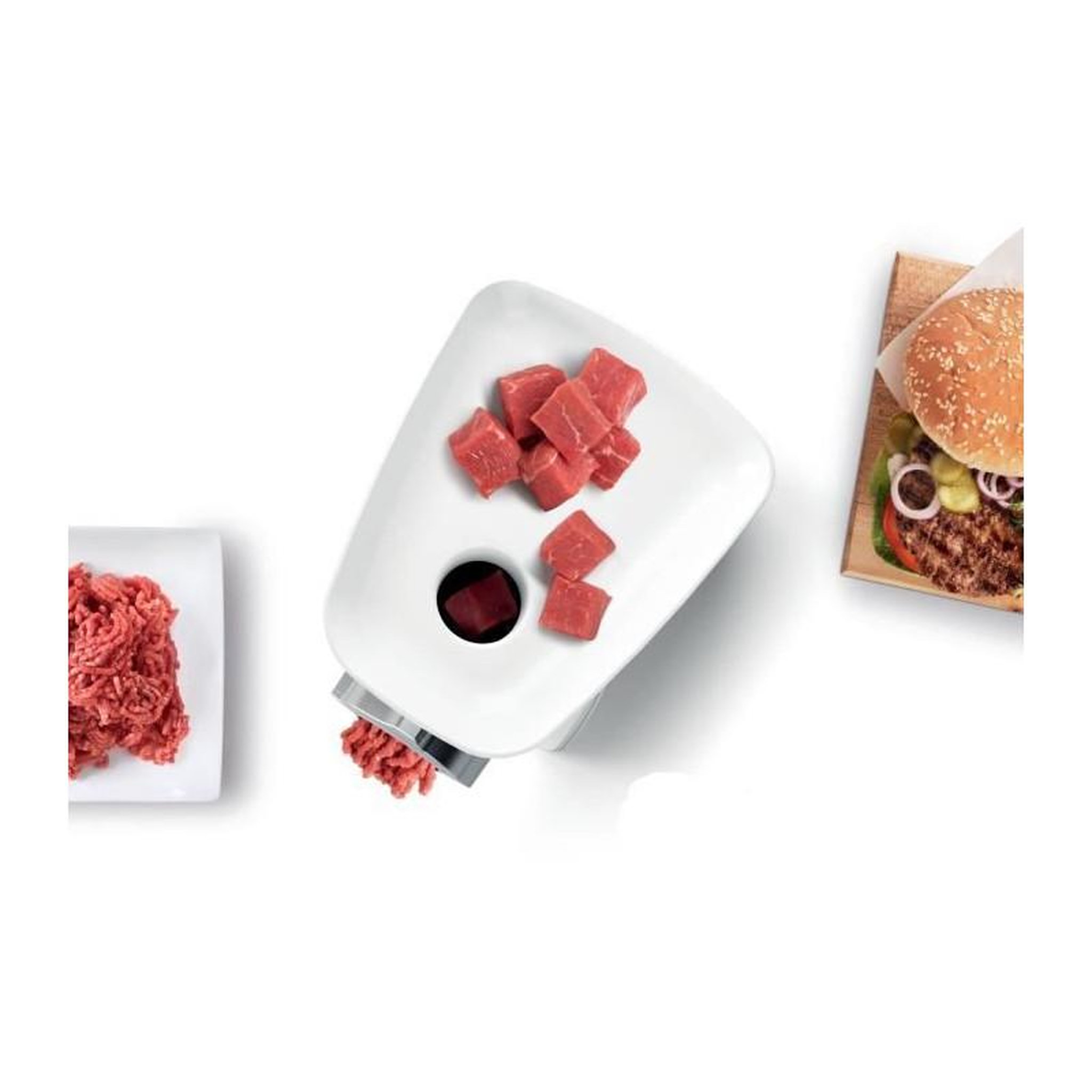 Voir la diapositive 3 : BOSCH Hachoir a viande SmartPower - BOSCH - MFW2500W - 350 W - 1,7 kg/mn - 1 grille de hachoir - Noir