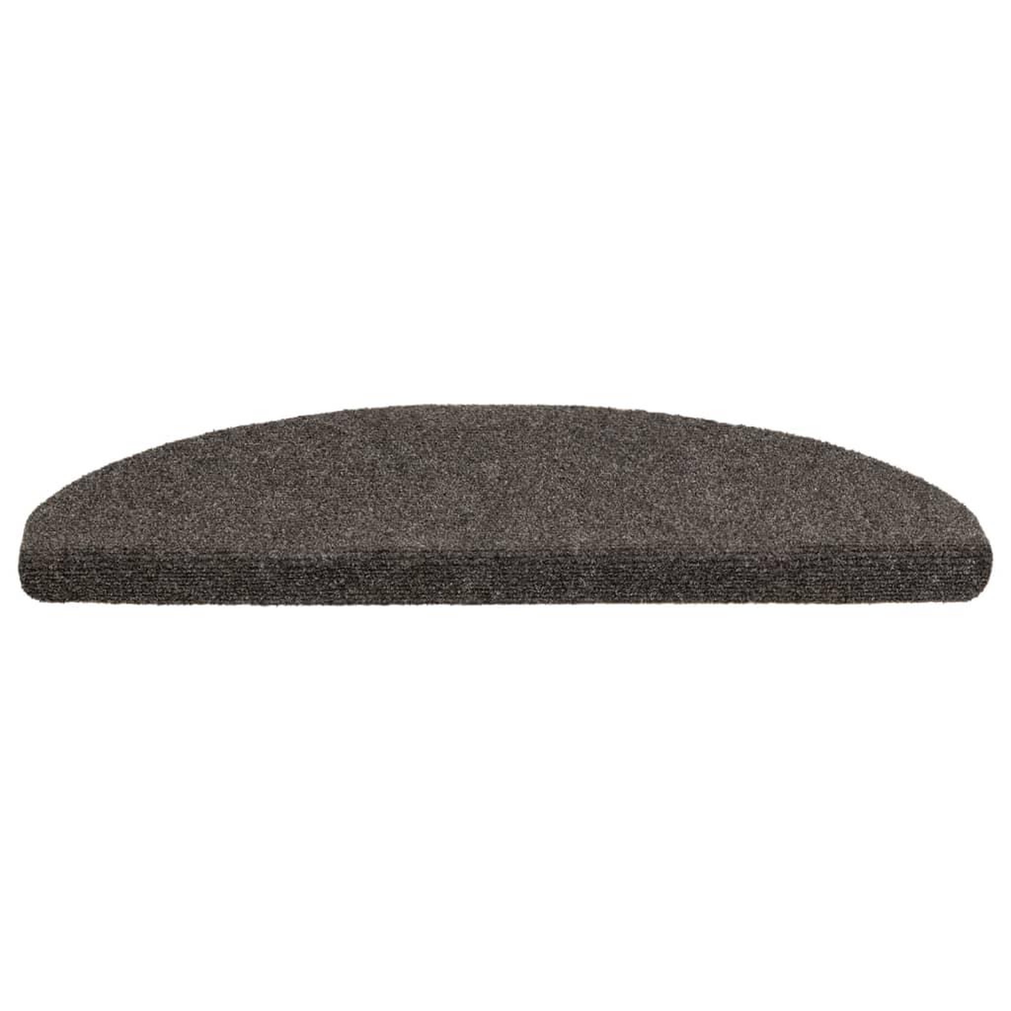 Voir la diapositive 4 : VIDAXL Tapis d'escalier autocollants 5 pcs anthracite 65x21x4 cm