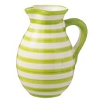 Paris Prix Pichet en Céramique  Granada Rayure  3,3L Vert