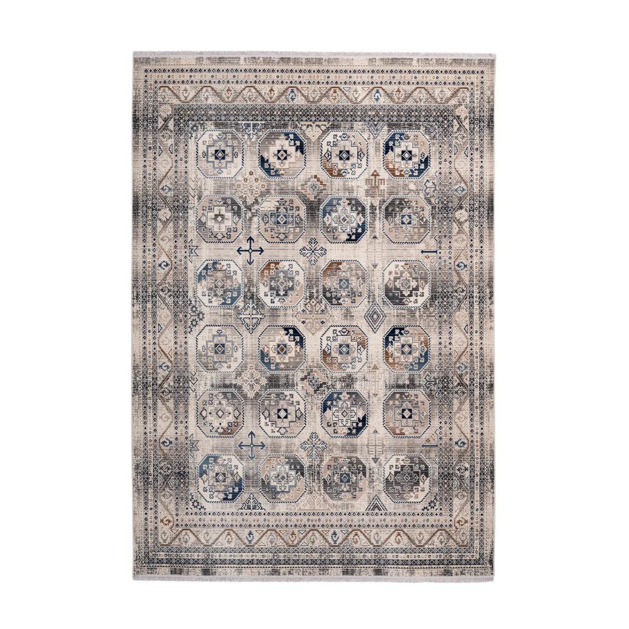 Voir la diapositive 1 : Paris Prix Tapis oriental effet délavé  anouk  multicolore