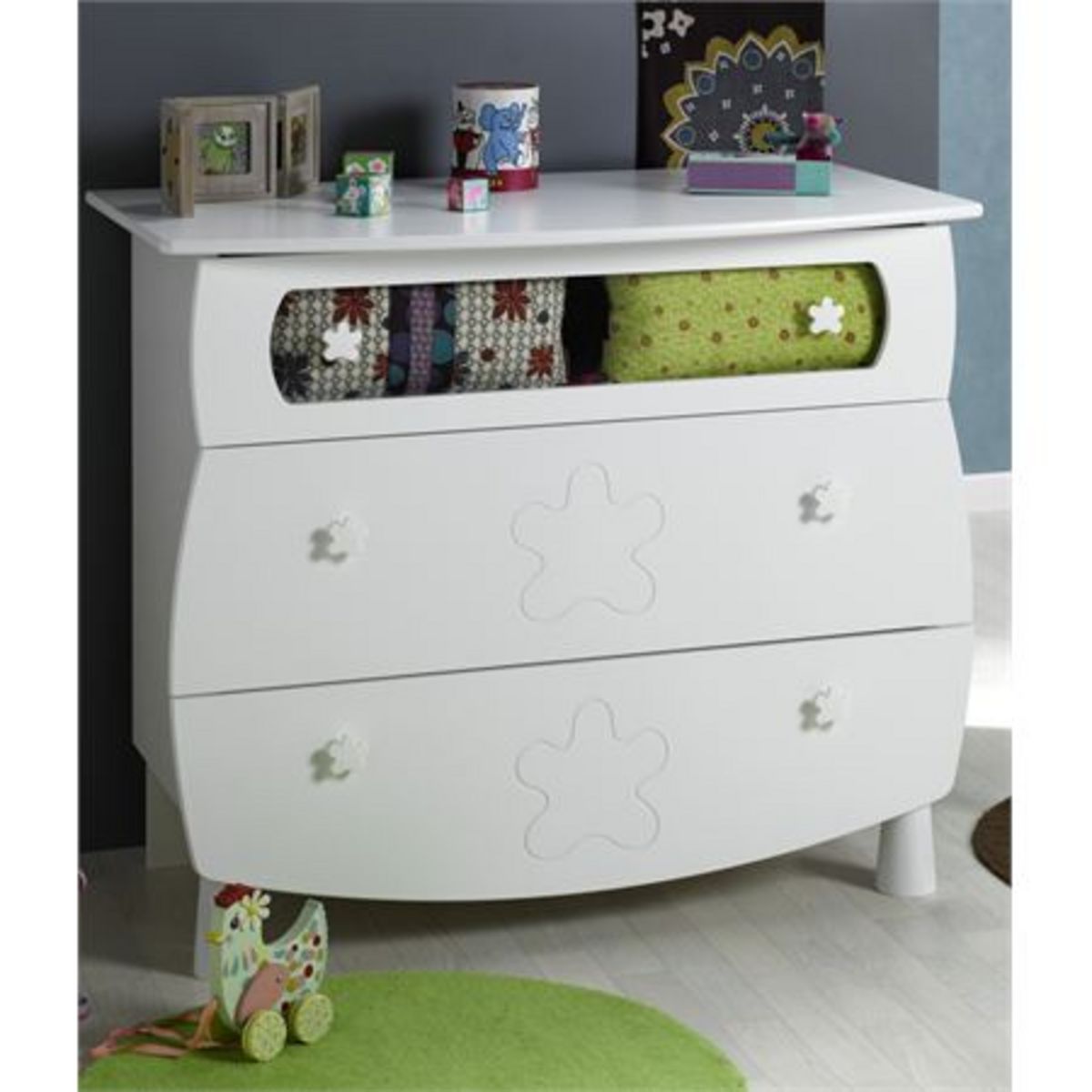 Commode bébé ELOISE 3 tiroirs
