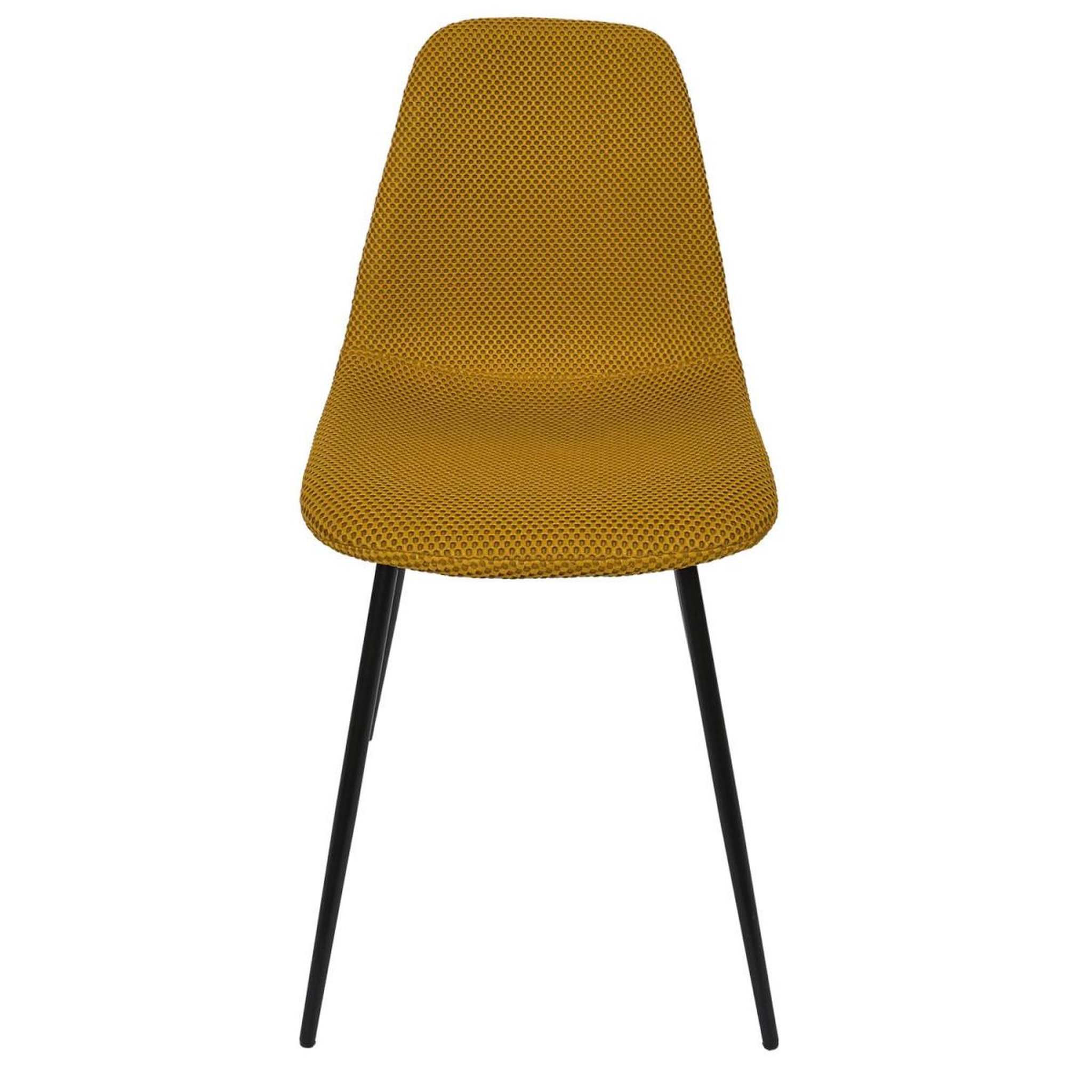 Voir la diapositive 3 : The Home Deco Factory Lot de 4 chaises  atome  86cm jaune