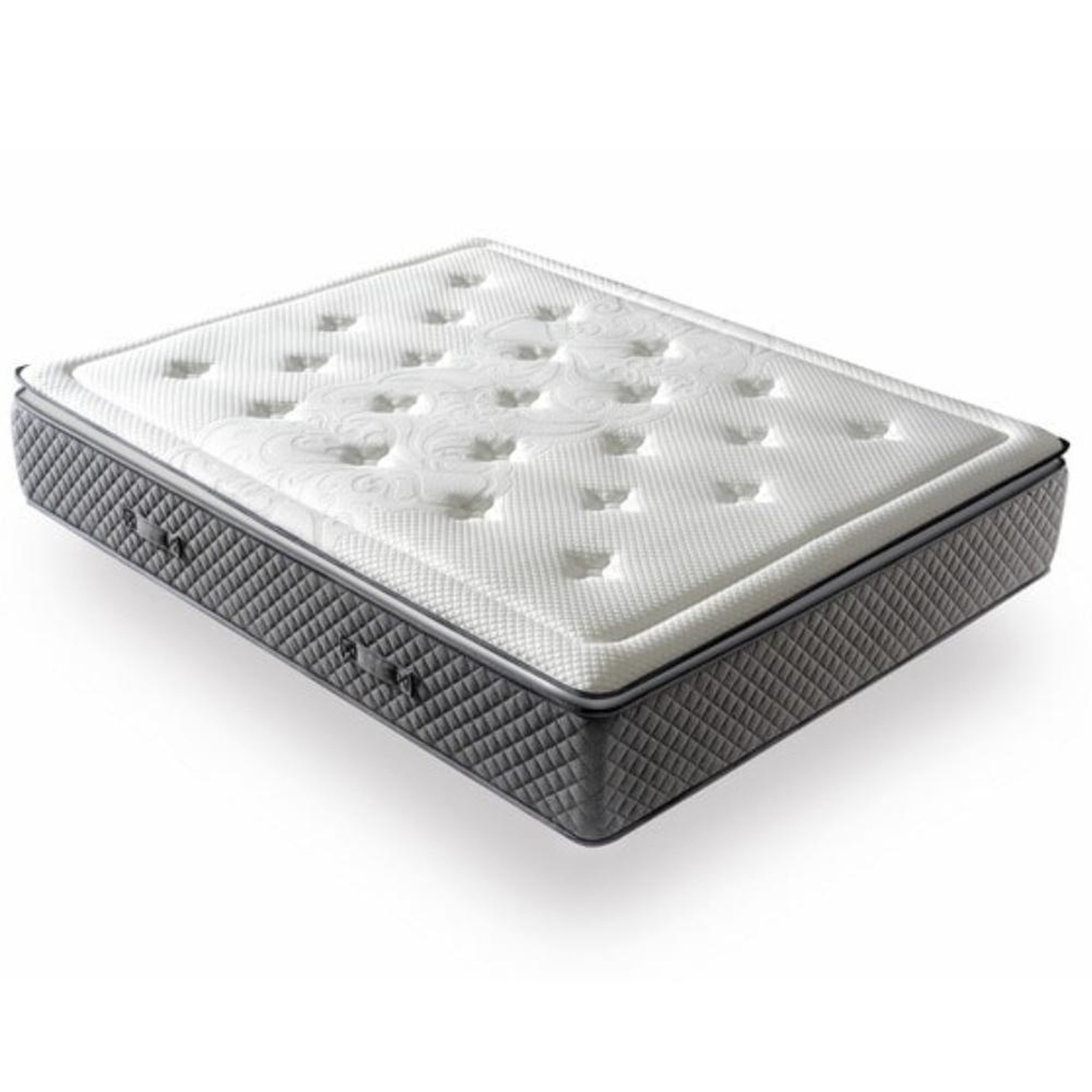 Voir la diapositive 1 : DAGOSTINO HOME Matelas 90x190 - 30cm Epaisseur - Mousse HR Très Ferme | Double Face (Été-Hiver) | Soutien Équilibré, Parfait et Tonique