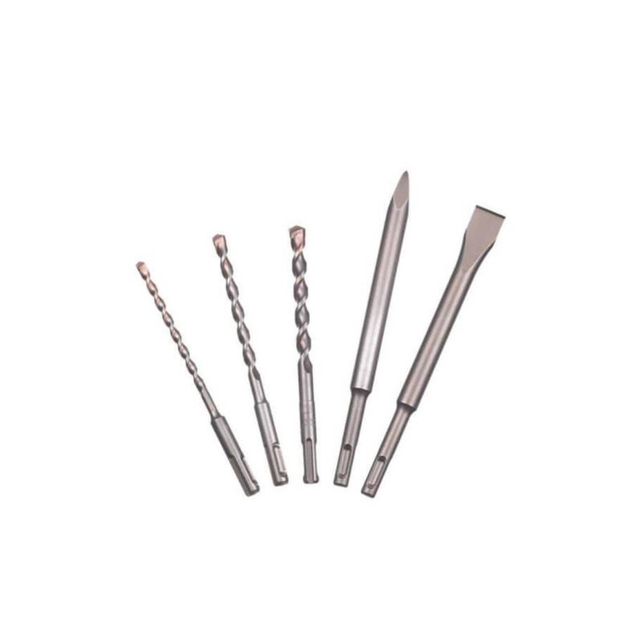 AEG Kit sds plus aeg - 3 forets 6/8/10 mm - burin pic - burin plat
