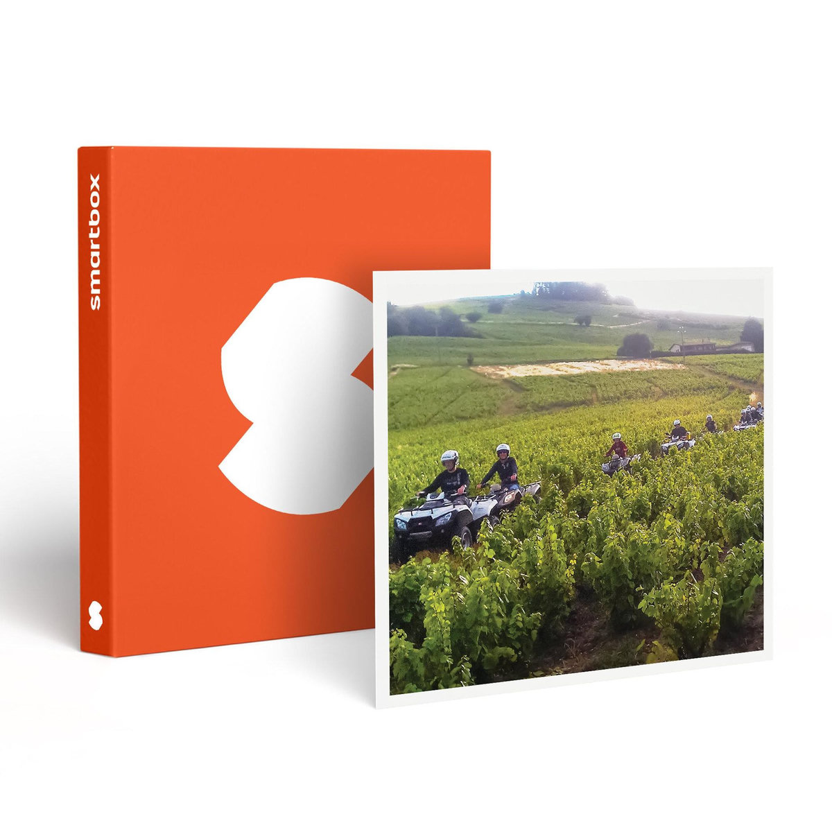 Smartbox Quad en famille : randonnée de 2h pour 2 adultes et 2 enfants près de Brive-la-Gaillarde - Coffret Cadeau Sport & Aventure