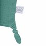 Voir la diapositive 3 : Paris Prix Doudou Mouchoir Bébé  Nuage  46cm Vert Foncé