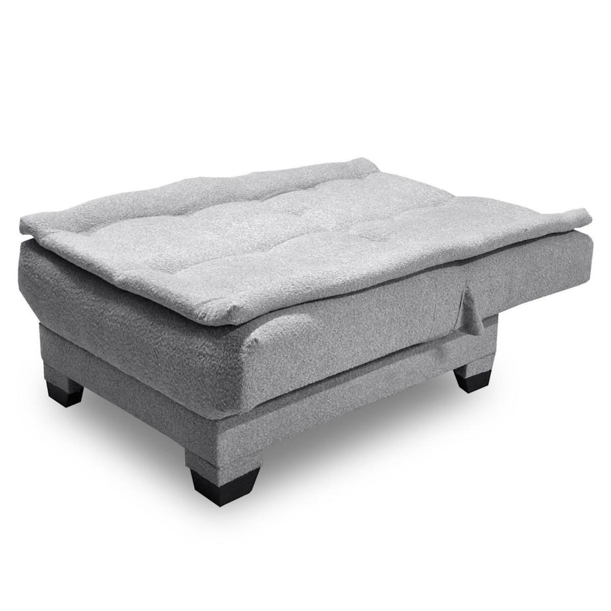 Paris Prix Fauteuil Convertible en Banquette  Raul  85cm Gris