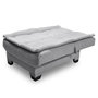 Voir la diapositive 4 : Paris Prix Fauteuil Convertible en Banquette  Raul  85cm Gris