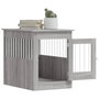 Voir la diapositive 5 : VIDAXL Meuble de cage pour chiens sonoma gris 55x80x68 cm